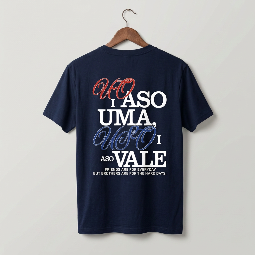 Usoga - Brotherhood - Navy - T-Shirt