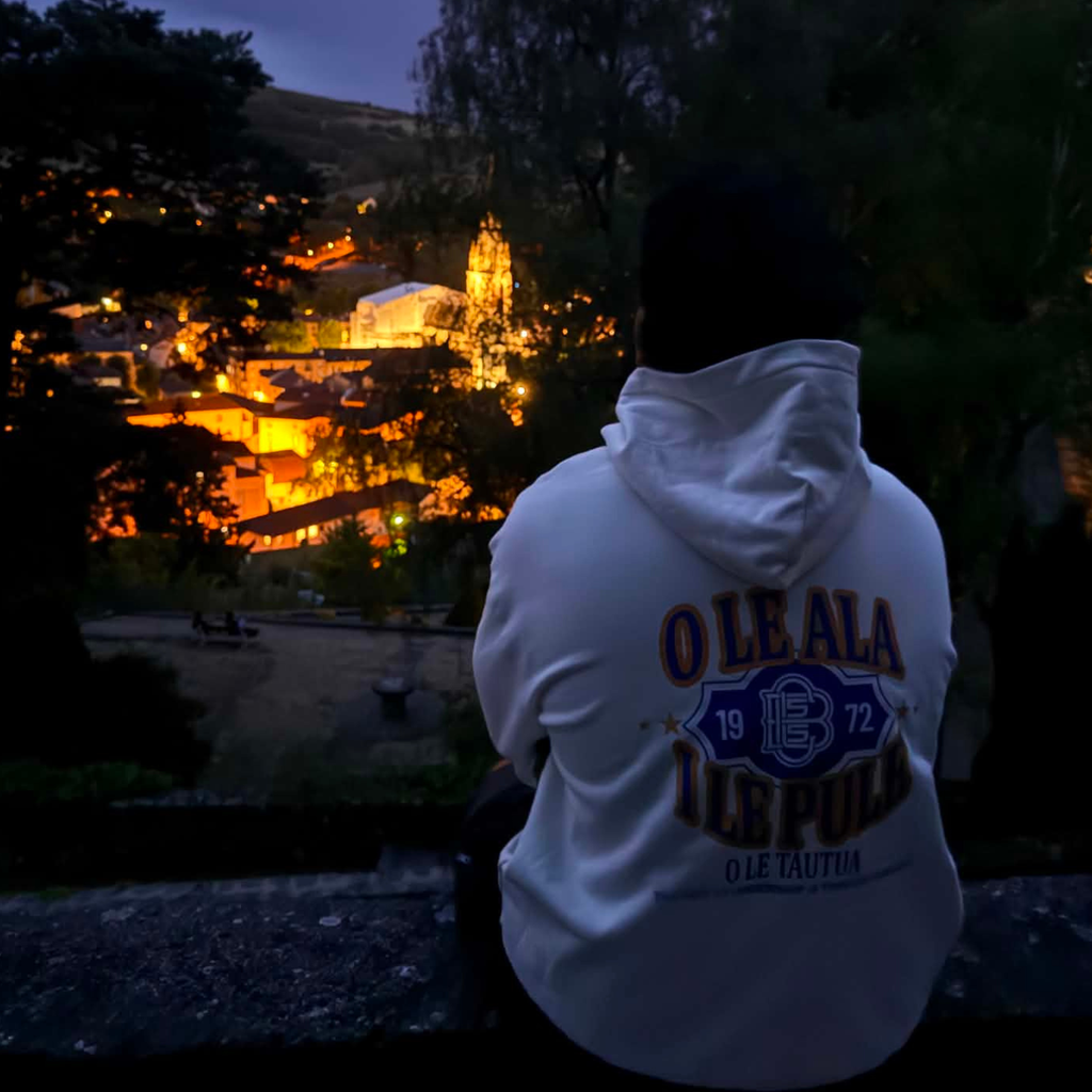 Tautua- Leadership - White - Hoodie